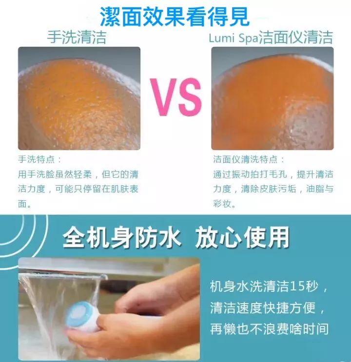 NU SKIN LumiSpa洗脸仪，一款兼具焕肤和净化双重功效的美容仪!