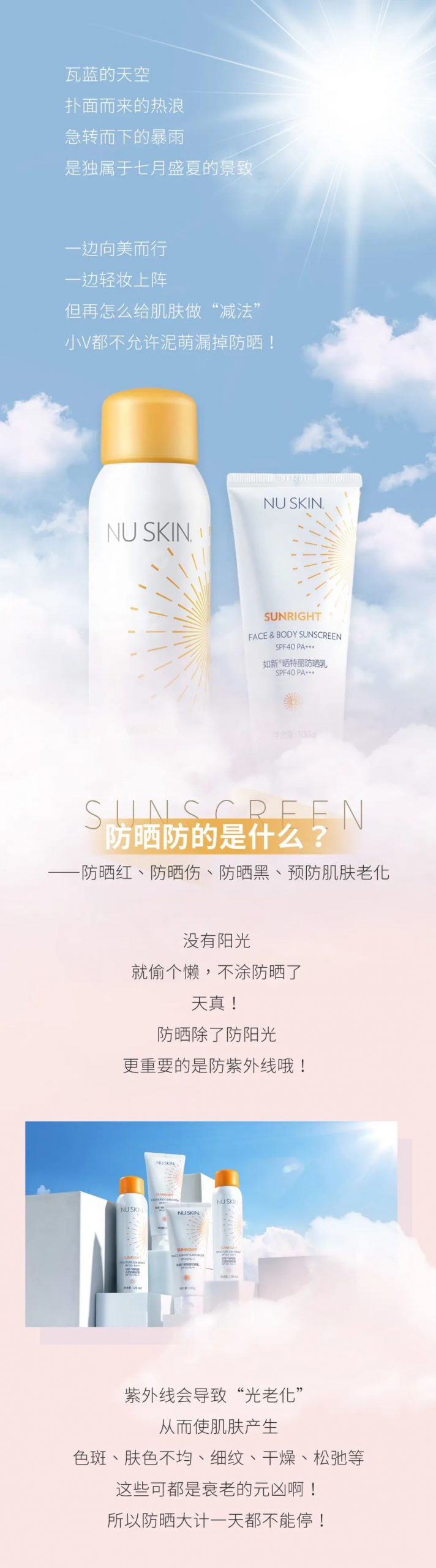 上新啦｜别偷懒，这是紫外线给你的功课哦